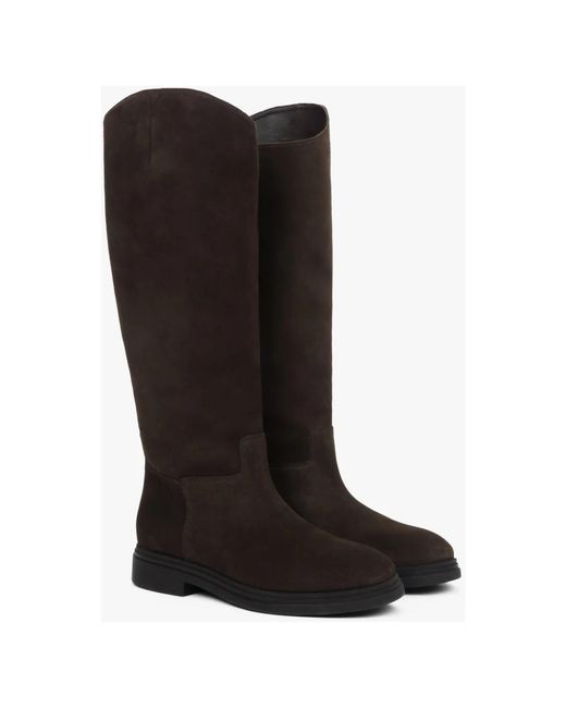 ESTRO Black High Boots