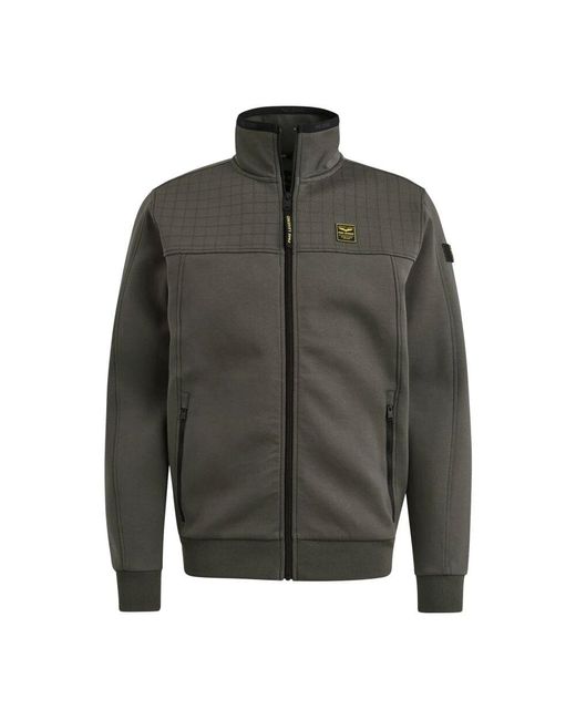 PME LEGEND Interlock sweat full zip jacke in Gray für Herren