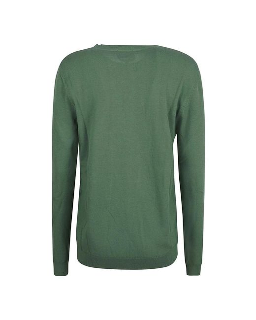 Round-Neck Knitwear di A.P.C. in Green da Uomo