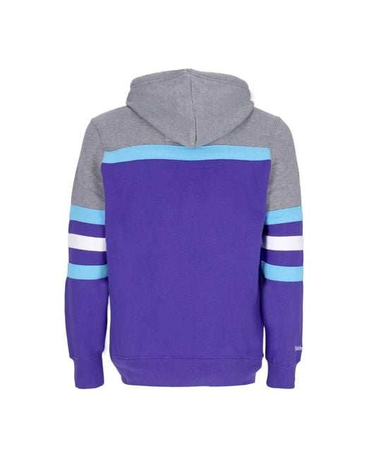 Mitchell & Ness Blue Hoodies for men