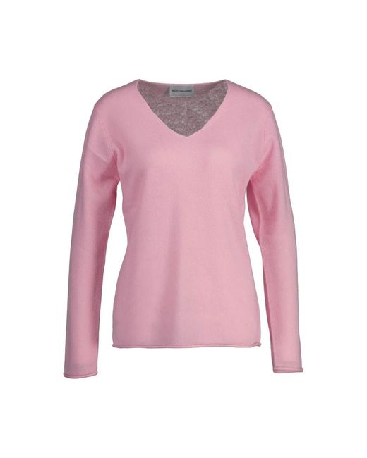 Herzensangelegenheit Pink V-Neck Knitwear
