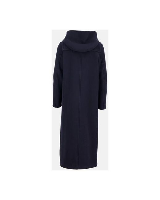 Single-Breasted Coats Prada de hombre de color Blue