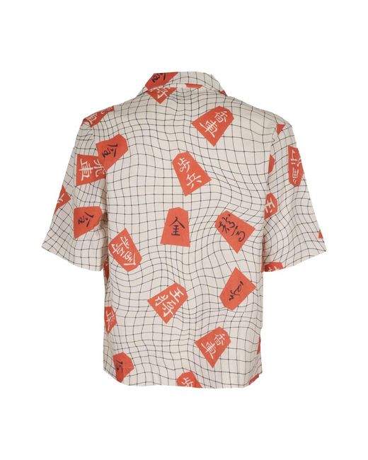 Edwin Short Sleeve Shirts in het Red voor heren
