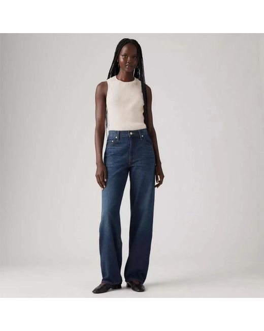 Levi's Blue Straight Jeans