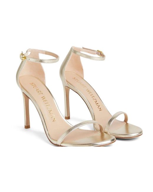 Nudistsong di Stuart Weitzman in Metallic