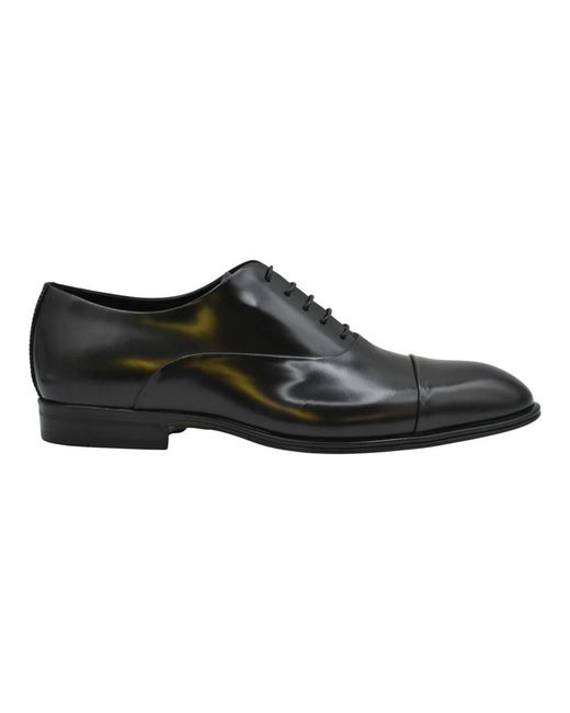 Corvari Schwarze schnürschuhe für männer in Black für Herren