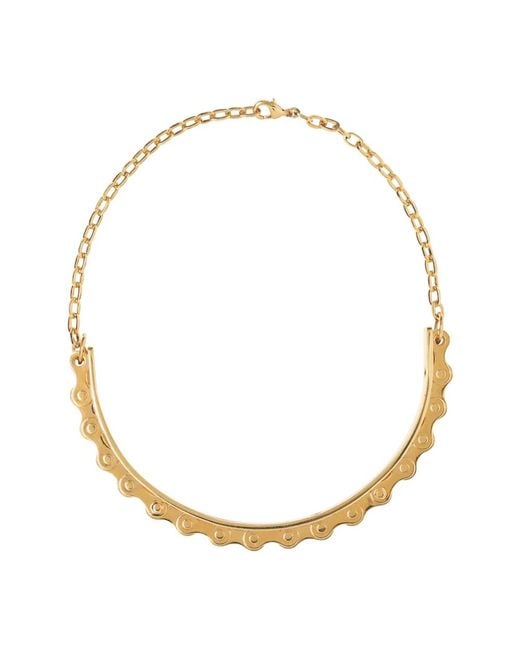 Necklaces Balmain de color Metallic