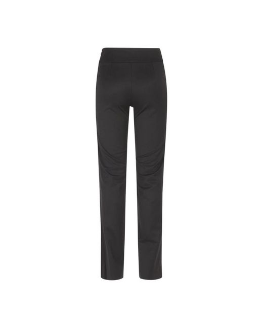 DIESEL Black Straight Trousers