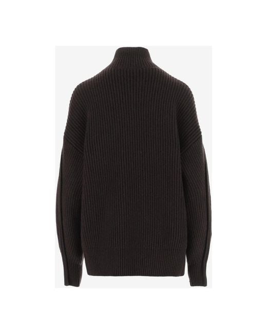 Carven Black Cashmere Knitwear