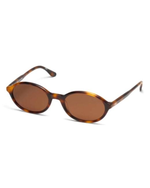 PETER AND MAY Brown Sunglasses