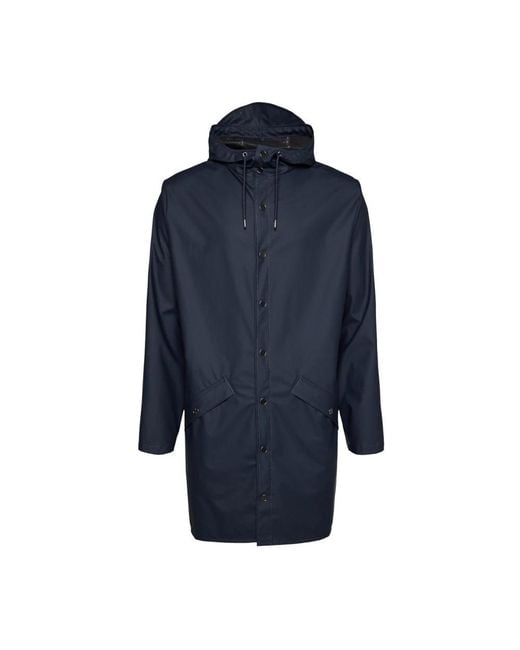 Rains Blue Rain Jackets