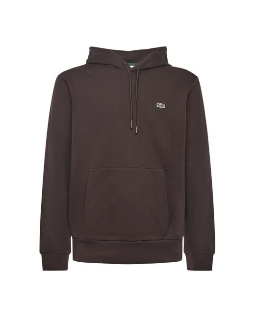 Lacoste Hoodies in Brown for Men Lyst UK