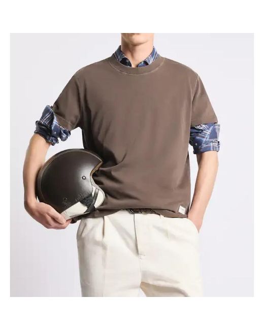 Fay Brown T-Shirts for men