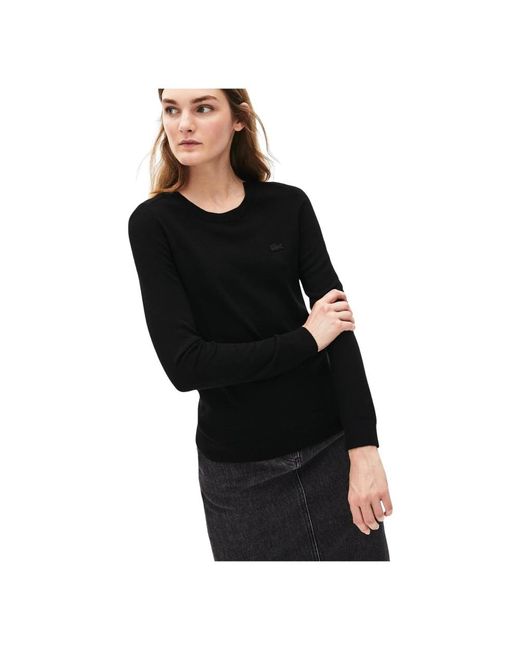 Lacoste Black Schwarzer sweatshirt mode