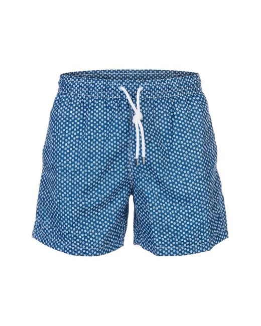Fedeli Blue Beachwear for men