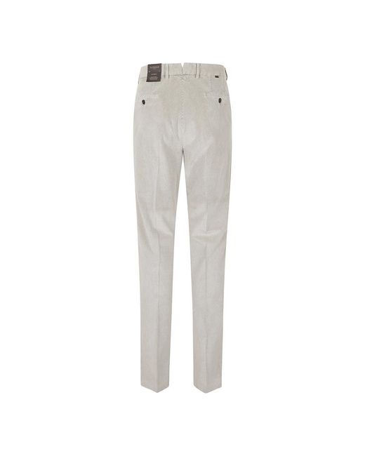 Incotex Gray Slim-Fit Trousers for men