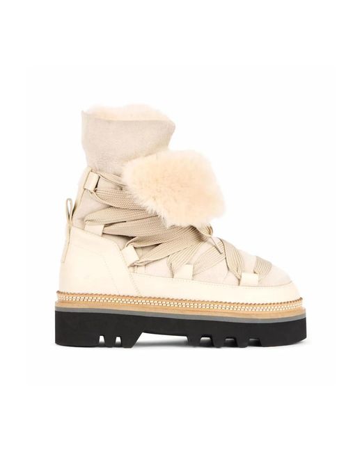 Hogan Natural Winter Boots