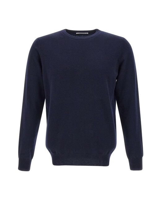 Cashmere Knitwear Kangra de hombre de color Blue