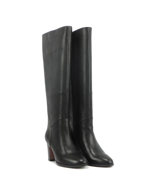 Bibi Lou Black Over-The-Knee Boots