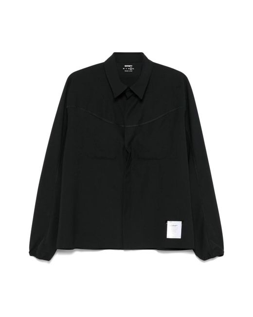 Satisfy Black Casual Shirts for men