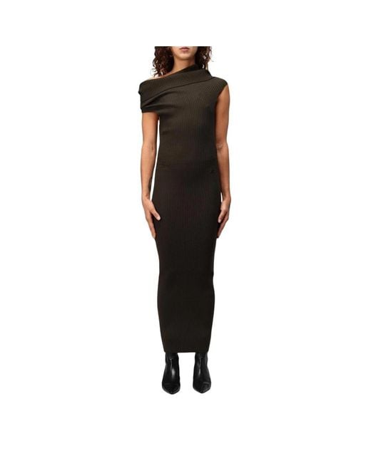 Courreges Black Knitted Dresses