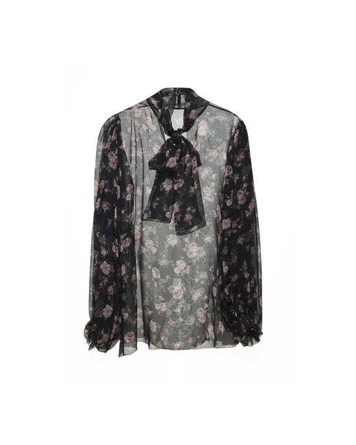 Dolce & Gabbana Black Blouses