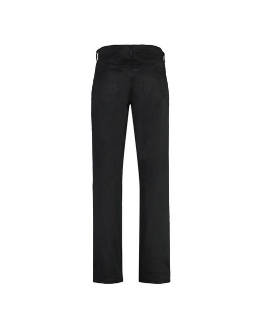 Straight Trousers di Moschino in Black da Uomo