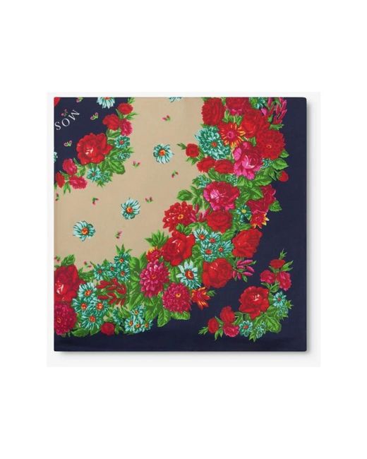 Moschino Multicolor Silk Scarves