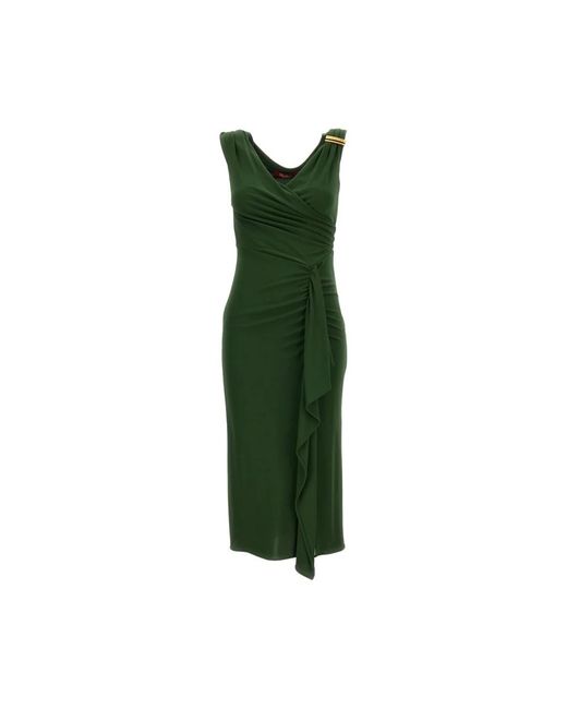 Max Mara Green Party Dresses
