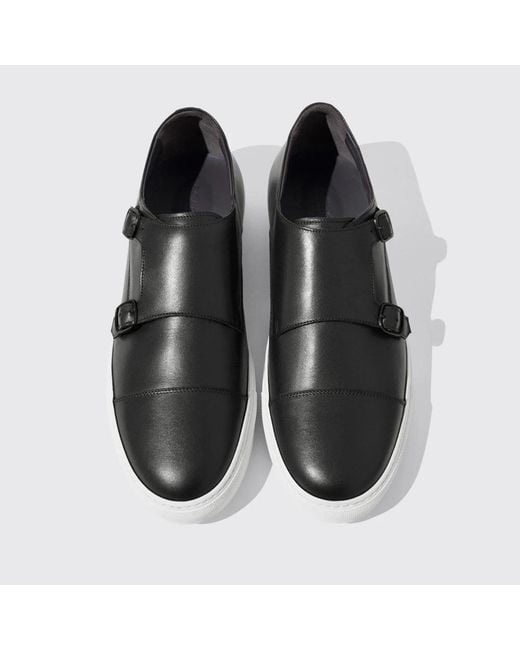 Scarosso Black Sneakers for men