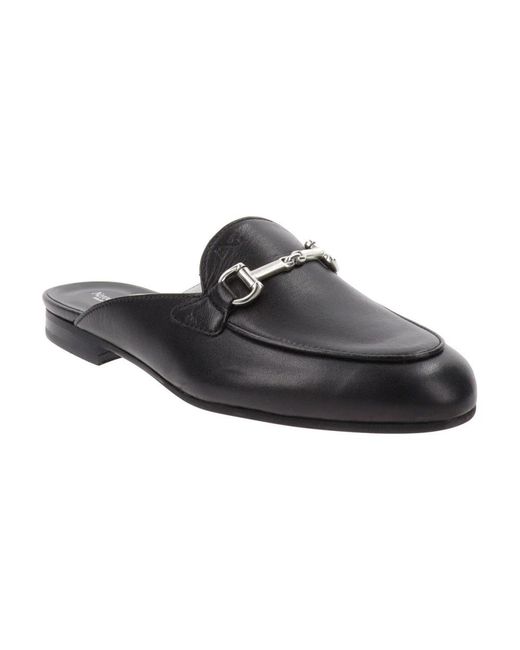 Nero Giardini Black Mules