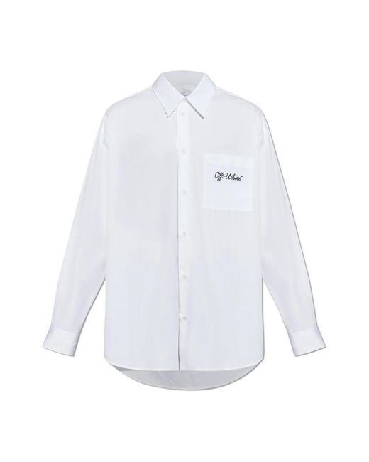 Off-White c/o Virgil Abloh White Casual Shirts for men