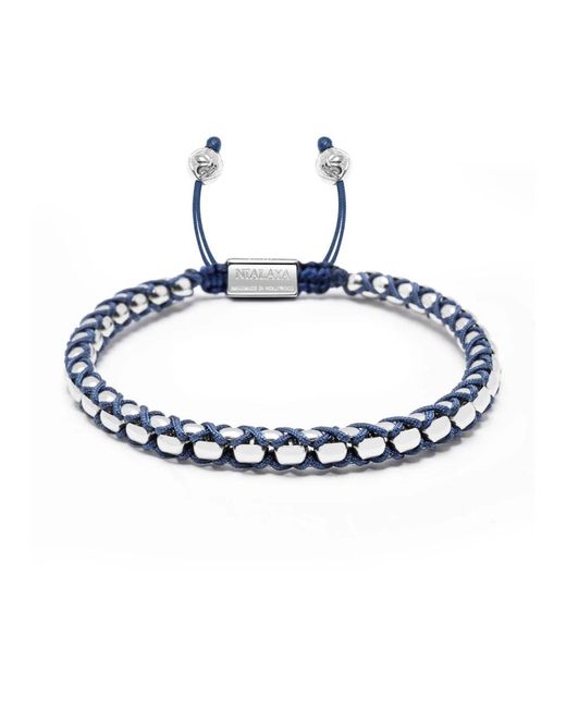 Bracelets di Nialaya in Blue da Uomo