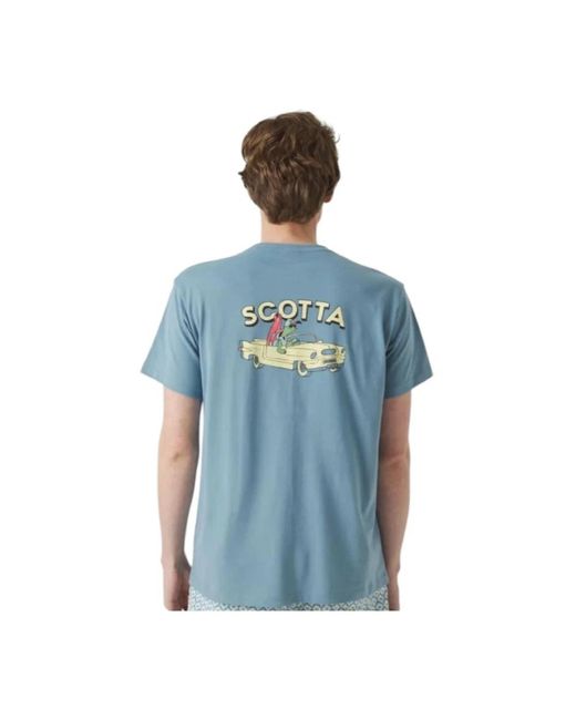 Scotta Blue T-Shirts for men