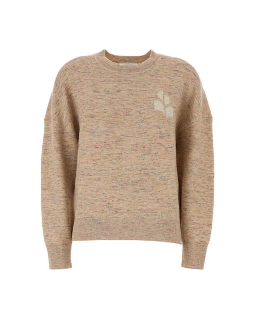 Isabel Marant Natural Round-Neck Knitwear