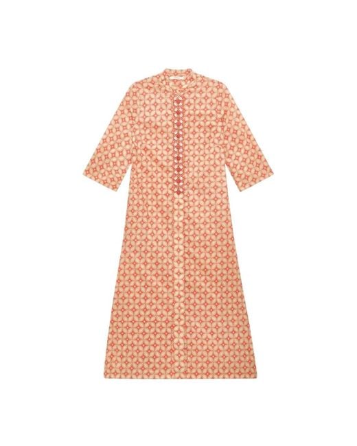 Maliparmi Pink Midi Dresses