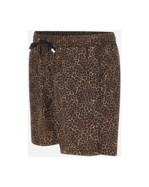 Mc2 Saint Barth Brown Beachwear for men