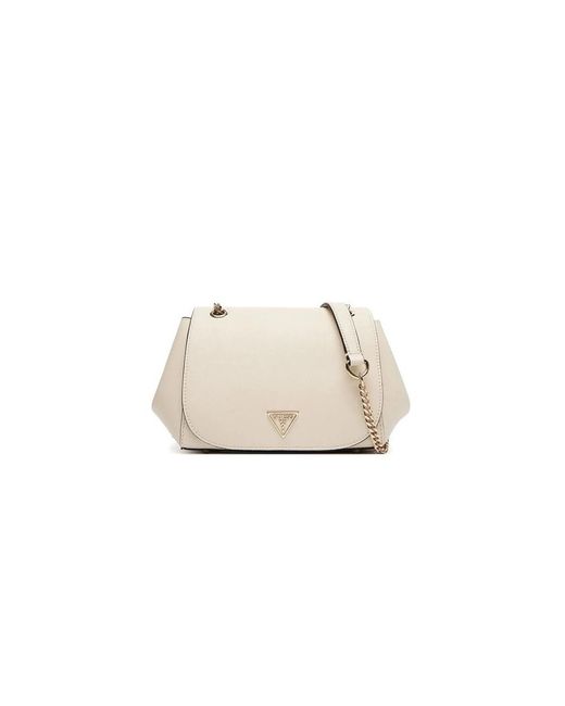 Guess White Shoulder Bags