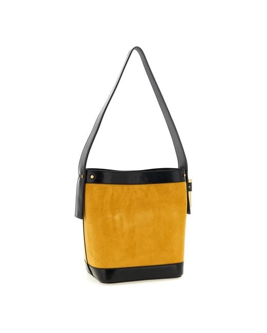 Versace Black Bucket Bags