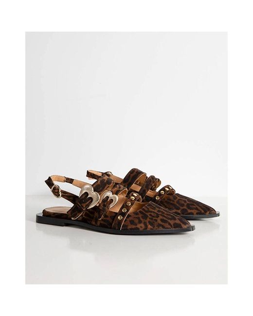 Ballerinas Toral de color Brown
