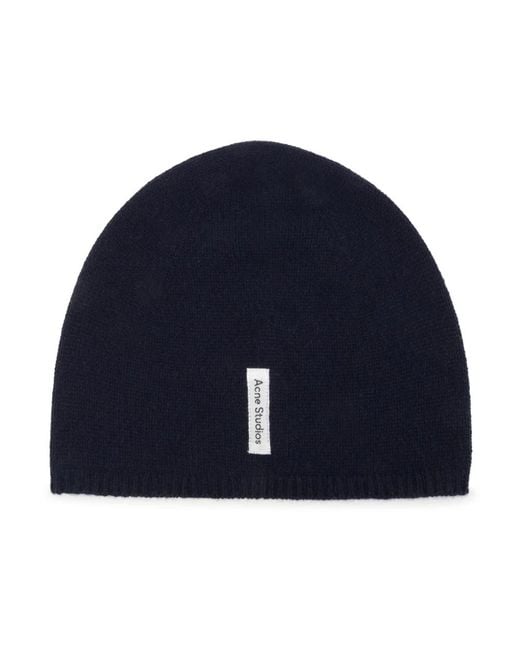 Acne Studios Beanies in Blue | Lyst UK