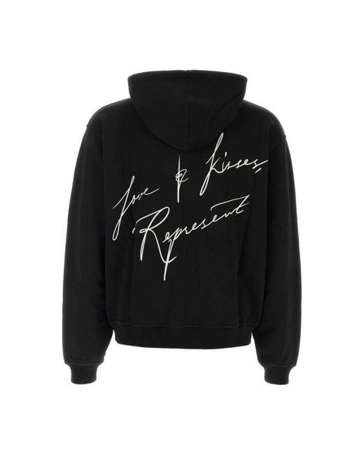 Zip-Throughs Represent de hombre de color Black
