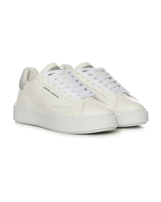 Crime London White Sneakers