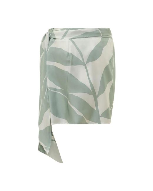 Max Mara Green Short Skirts