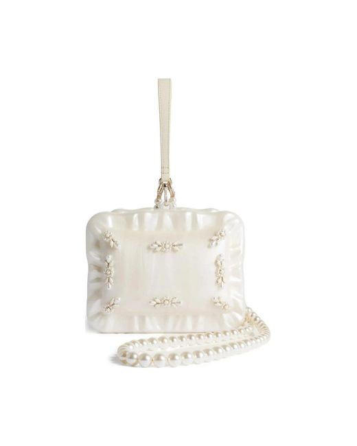 Clutches Simone Rocha de color White