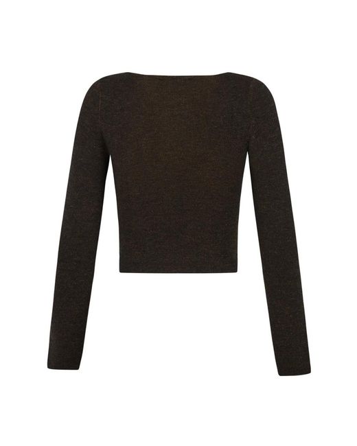 Cortana Black Cashmere Knitwear