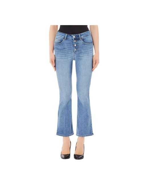 Liu Jo Blue Hohe Taille Prinzessin Jeans