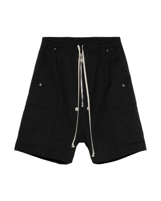 Rick Owens Casual Shorts in het Black voor heren