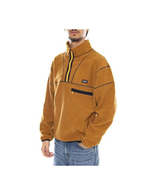 Turtlenecks Huf de hombre de color Orange