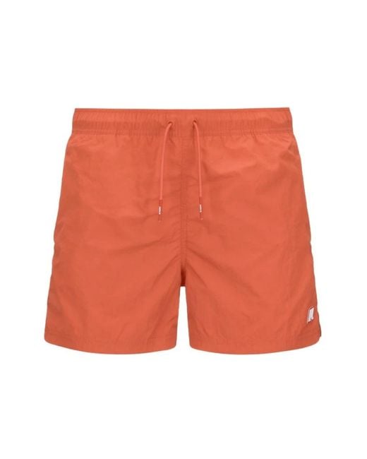 K-Way Orange Beachwear for men